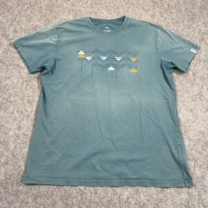 Arc'Teryx Slate Blue Graphic Short Sleeve Activewear T-Shirt‎ Men's Size Large